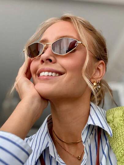 1 Pair Metal Tea-Shaped Casual Fashion Fashion Glasses