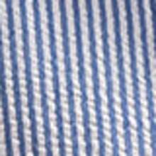 GloMan 男士度假长袖衬衫，复古亚麻混纺条纹纽扣衬衫，宽松男女通用蓝白条纹休闲衬衫，四季皆宜情侣装，适合海滩、音乐节、约会之夜等各种场合，是情人节、父亲节、周年纪念日和母亲节的完美礼物。 - 藍色 - 查看 9