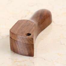 Curved Esquisite Premium Wood Hand Crafted Smoking Pipes Andamp; 4pc Grinder CEGVs - 如圖所示 - 查看 3