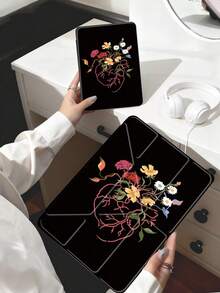 这款线条爱心图案平板电脑保护套兼容 iPad Air 11 英寸 M3 2025 / M2 2024、iPad Air 第五代 2022、iPad (A16) 11 英寸第十一代 2025，也兼容三星 Galaxy Tab 和 Kindle Paperwhite 第十二代 2024。透明背壳，时尚图案保护套，具备自动休眠/唤醒功能和气囊保护，适合作为礼物或办公用品。 - 彩色 - 查看 9