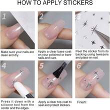 Playing Card Nail Art Stickers Hearts Spades Diamonds Design - 款式 23 - 查看 7