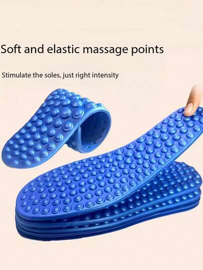 Acupressure Massage Insole For Men, Foot Acupressure Board For Long Periods Without Fatigue, Super Soft, Anti-Pain, Suitable For Military Training And Commercial Use