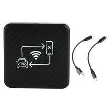 for Carplay Box Wired to Wireless Plug and Play Bluetooth 5.0 Wifi for Android Auto Wireless Adapter for IOS9 and Above - A - Ver 6