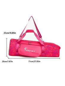 Pilates Mat Bag Patterned One Shoulder Yoga Bag Handheld Package Pilates Mat Storage Pouch Large Capacity,Yoga Mat Bag, Full Zip Cargo Yoga Mat Carrier Bag With Drawstring , Exercise Yoga Mat Carrier Holder Multi-Functional - Multicolor - View 9