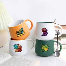 50张抽象动物贴纸 霓虹风格 Tung Tung Sahur 意大利 Brainrot 动物卡通贴花 DIY 行李箱 手机 杯子 吉他 礼物 - 彩色 - 查看 8