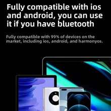 New Air4 Air5 Air7  Wireless In - Ear Earbuds With Ultra - Long Battery Life & High - Fidelity Sound 8 In 1 Wireless Earbuds ANC Active Noise Cancelling(-36db)In-Ear Earphones With Charging 33H Playtime 360 Hi-Fi Stereo Waterproof Headphones Android Phone/ AlRP0DS Pro IOS Laptops 1:1 Clone - 七代巔峰 - 查看 6