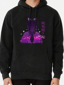 Men Outdoor Hoodies & Sweatshirts - Black - View 7