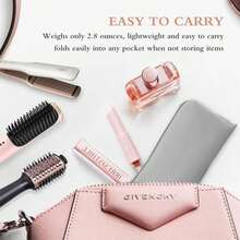Suafrnut Professional Hot Hair Tools Organizer Bag Portable Travel Heat Resistant Storage Case Pouch For Curling Irons, Flat Irons, Hair Straightener And Styling Tools(17.7" X 3.2"X 3.2") - ColorB - View 4