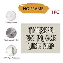 1 Tranh treo tường truyền cảm hứng "Giường ngủ là nơi tuyệt nhất" màu đỏ - Tranh canvas hiện đại không khung, phù hợp trang trí phòng ngủ, phòng khách, nhà bếp - Trang trí nhà cửa tạo động lực với kiểu chữ nổi bật, tranh nghệ thuật treo tường phòng ngủ, thiết kế tối giản, tác phẩm nghệ thuật bền đẹp, quà tặng cho người mua sắm, nhà thiết kế nội thất. - Nhiều màu - Xem 9