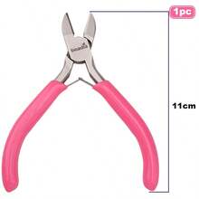 1pc Round Concave Pliers Wire Looping Pliers Precision Pliers Wire Bending Tools,Pliers Of Various Styles And Uses,Rustproof For DIY Jewelry Making Hobby Hand Tool - Pink - View 16