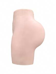 Silicone Padded Butt Lift Shorts, Thickened Shaping Pants For Enhancing Hips And Buttocks, Ideal For Sculpting Desired Buttock Shape - Beige - View 6