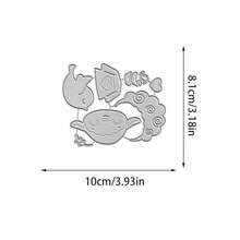 Creative Sheep Cutting Dies, DIY Scrapbooking Album And Embossing Stencil, Greeting Card Making Tool, Card Paper Cutting Crafts ,Gift Card Making Template Die Cuts. - Silver - View 7