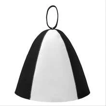 Felt Head Protection Bath Cap, Heat-Resistant Russian-Style Bath Hat, Sauna Cap, Unisex, Perfect For Spa, Pool And Bathroom, Sauna Steam Room Accessory, Lightweight, Moisture-Wicking, Heat-Resistant Bath Cap For Sauna, Soft Felt Water Spa Hat, Couples Hat, Quick-Drying Hat, Valentine's Day Home Bathroom Decor, Autumn/Winter Decor, Back To School Season - Multicolor - View 5