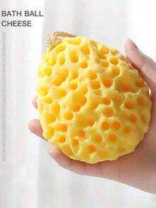 2/1pc Japanese Honeycomb Bath Sponge, Soft Exfoliating Shower Brush, Rich Lather, Suitable For Sensitive Skin, Unisex - Multicolor - View 13