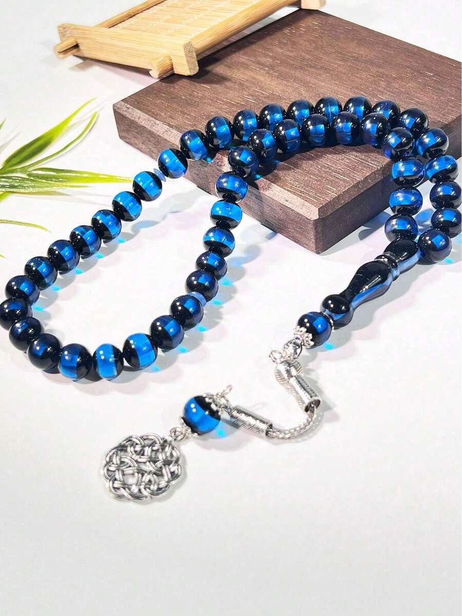 45pcs Resin Subha Prayer Beads Tasbih Tesbih Handmade Bracelet For Men - Multicolor - View 1