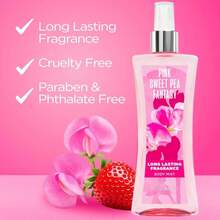 Body Fantasies Parfums De Signature For Women Sweet Pea Fantasy Body Spray 8.0 Oz, 8 Oz (Pack Of 2) - ColorH - View 8