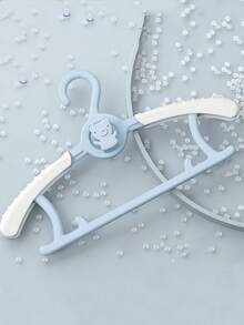 20pcs Adjustable Baby Clothes Hangers, Retractable Infant Drying Rack, Household Clothing Hanging Organizer