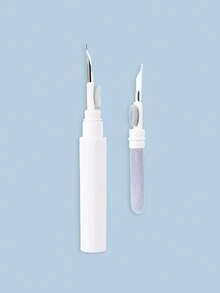 1pc 3-In-1 Earphone Cleaning Pen; Integrated Brush And Wipe; Can Clean Wireless Earphone Charging Case And Earphones Of Dust And Stains; Suitable For Daily Commute And Office Scenarios, Bluetooth Earphone Cleaning Pen, Duster Tool, Earphone And Phone Cleaning Brush. - Multicolor - View 14