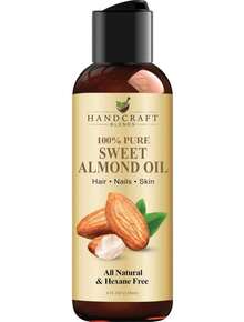 Handcraft Blends Sweet Almond Oil - 4 Fl Oz - 100% Pure And Natural - Premium Grade Carrier Oil For Skin And Hair - Hair And Body - Massage - Hexane-Free - ColorG - 查看 1