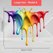 AD Hình dán xe hơi 3D in hình, chống trầy xước, chống thấm nước, thích hợp để cá nhân hóa xe máy, xe điện và trang trí. - Nhãn dán phản quang 3D - Xem 18