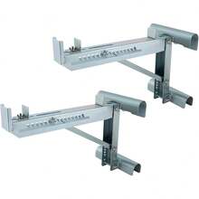 DDBESSIC Heavy Duty Ladder Jacks 2-Pack, Ladder Stabilizer And Support Brackets, Premium Steel Ladder Accessories For Safety And Stabilization - 銀色 - 查看 5