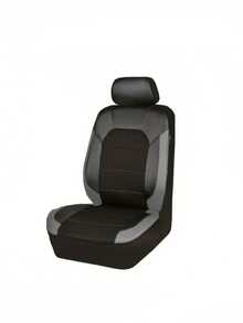 9pcs/5pcs/4pcs/2pcs Car Seat Covers Full Surround Mesh PU Leather Fit For Sedan, SUV, Truck, Breathable Seat Protector With Airbag & Zipper Design, Suitable As Gifts For Friends, Graduation, Back To School, Christmas Decoration, Valentine's Day, Parents, Halloween, Thanksgiving, Personalized, Birthday, New Year - 座椅套 - 查看 16
