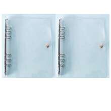 1pc Clear Loose-Leaf Cover, Simple Multi-Purpose Loose Leaf Notebook Binder For Office, Student Back To School,Back To School,School Supplies