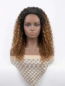 CURLYME Water Wave Half Wig Wear & Go Human Hair S1B/4/30A Soft Flow Texture 180% Density Seamless Natural Hairline - S1/4/30 - View 2