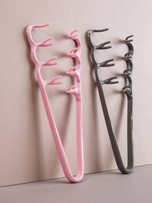 Styling Comb, Texture Comb, Wide-Tooth Comb - The Best Tools To Create Beautiful Hairstyles; Volume Styling Device; Eyebrow Trimmer (Suitable For Men And Women, Available In Gray And Pink) - Multicolor - View 7