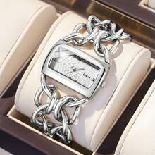 DAYAND NIGHT 2025年新款奢华复古女士手链表，金色石英时尚设计师腕表，适合派对、庆典或日常佩戴。情人节、周年纪念或生日的完美礼物。万圣节、圣诞节热销款