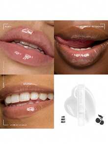 PAGE VINE 专业彩妆果冻唇彩，保湿丰盈高光泽唇彩 - Toast N' Jelly（浅裸色） - 多色 - 查看 6