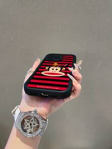 Legal Permission Of Paul Frank Step Following From The Inner Eye, Mouth Monkey Turnkey Prevent And Protect The Camera And Fit The New Xr/Xs Max/IPhone13/14/15/16/17 Pro Max Bumpers - 彩色 - 查看 4