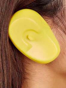 1 对纯色耳套，防水护耳罩，适用于染发、烫发、剪发，可重复使用，多种颜色可选 - 彩色 - 查看 2