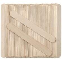 150Piece Waxing Sticks For Hair Removal - Borogo 6'' Premium Splinter-Free Wooden Wax Sticks For Waxing, Wax Stick For Body And Face Waxing - White - 查看 2
