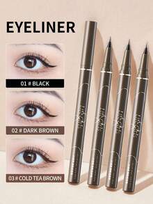 Ultra Fine Eyeliner Waterproof, Sweat-Resistant, Smudge-Proof, Smooth Liquid Eyeliner Pencil Suitable For Beginners,1Count - Nhiều màu - Xem 1