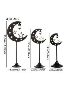 金属长杆节日装饰灯，现代轻奢风格，适用于家居和壁炉装饰、家庭聚会、派对装饰，星形、月亮形和灯笼形，生日和毕业礼物。斋月用具，斋月的意义，斋月礼物，开斋节赠品，斋月灯笼，斋月反思，斋月，斋月分发，斋月吉祥，斋月灯笼，斋月，斋月装饰，斋月装饰品。 - 彩色 - 查看 5