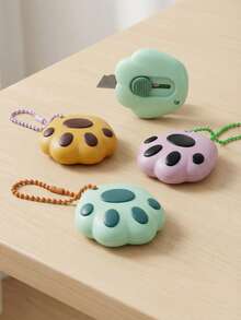 1把便携式迷你剪刀，信封切割器，轻巧便携，适合家庭和办公室使用，轻松切割纸板、包装和DIY工艺品，是送给朋友的绝佳礼物。