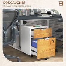 HOMCOM Arquivos de Arquivo - Branco - Ver 4
