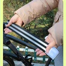 2pcs Bicycle Leg Bands With Reflective Strips, Suitable For Night Running, Mountain Biking, Road Cycling Safety Gear - Multicolor - View 4