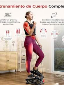 S un ny H e lth & F itness Máquina de Remo Ajustable Compacta con 12 Niveles de Resistencia Ajustable con Aplicación SunnyFit® Opcional Conectividad Bluetooth Mejorada - Gris - Ver 3