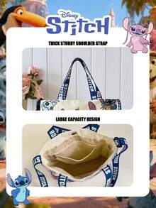 Disney 17.3 Inch Laptop Bag, Quilted Diamond Pattern Design, Water-Resistant One Shoulder Briefcase, Large Capacity Notebook Bag, Suitable For Business And School , Beach Bag - Multicolor - View 10