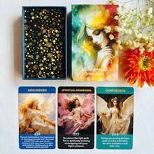 Angel Numbers Oracle Cards Oracle Cards For Beginners Enhance Your Spiritual Journey With The Angel Number Affirmation Cards - 如圖 - 查看 4