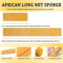 Turmeric Soap + African Net Sponge, Lemon Turmeric Kojic Soap Bar for Spots Remover, Organic Skin Care Soaps for Face and Body, Evens Skin Tone Exfoliator Deep Cleansing Moisturizing - por defecto - Ver 5