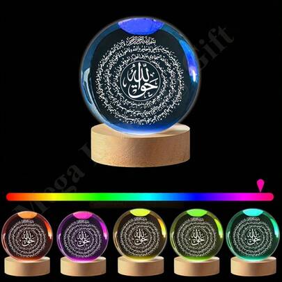 The 8cm3D Sunflower Crystal Ball Night Light Is The Best Gift For Valentine's Day, Christmas, Thanksgiving Day, Mother's Day And Other Festivals. It Represents A Fulfilling And Happy Life. It Is A Dreamy And Beautiful Gift That Everyone Will Love, And Also A Lovely Birthday Present. This Is A Beautiful Gift For Sports Enthusiasts