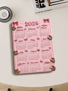 郁金香2026年日历平板电脑保护套，兼容iPad 9.7/10.2/10.5/10.9/12.9/Pro 11（第十代），兼容三星Galaxy Tab S6 Lite 10.4英寸，兼容Kindle Paperwhite（第十二代，2024年发布），Kindle（第十一代，2022年发布），柔软防摔保护，智能支架/自动唤醒/睡眠功能，绝佳的节日礼物。 - 彩色 - 查看 3