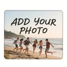 1/3/5件装定制照片鼠标垫，母亲节、父亲节和毕业季个性化礼物 - 添加家庭照片、温馨寄语、学校标志或艺术设计，打造独一无二的鼠标垫，适用于办公、游戏或作为纪念品 - 彩色 - 查看 9