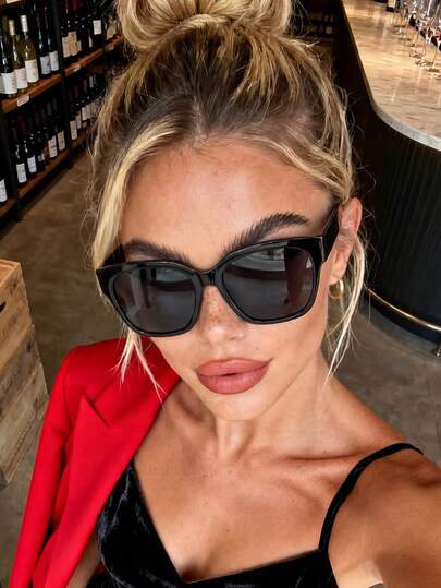 1 Pair Unisex Square Minimalist High-End Fashion Sunglasses, Suitable For Family Outings, Travel, Holiday Outfits, Sports Style, Driving, Beach, Music Festivals, Outdoor Wear, Summer Accessories, Vacation, Golf, Hiking, Elegant Attire, Street Style Accessories, Sports, Parties, Street Style, Fishing, Outdoor Activities, Holidays, Vacation