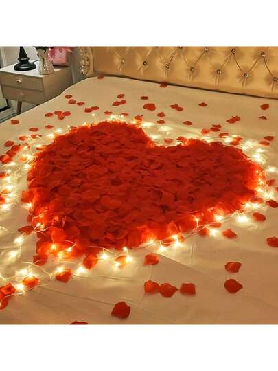 1000 cánh hoa hồng lụa nhân tạo, cánh hoa hồng đỏ, thích hợp trang trí đám cưới, trang trí ngày Valentine, lấp đầy hộp quà, cầu hôn, trang trí lối đi, trang trí ngày lễ, trang trí nhà cửa, trang trí phòng, quà tặng tiệc tùng, quà cưới, sinh nhật, lễ tốt nghiệp, tiệc độc thân và nhiều dịp khác.