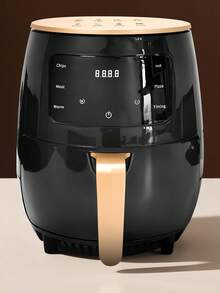 4,5L Air Fryer Med 8 Förinställda Tillagningslägen, Jämn Uppvärmning För Fritering, Non-stick Stekkorg, Kvalitetsmaterial, Lämplig För Kycklingben, Räkor, Pommes Frites, Kompakt Design, Modern Köksapparat