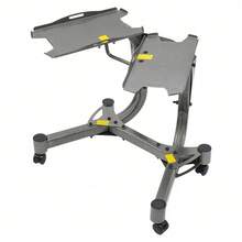 SanBouSi 1PCS Dumbbell Rack Weight Stand Dumbbell Rack Metal Dumbbell Holder - Silver and Gray - View 1